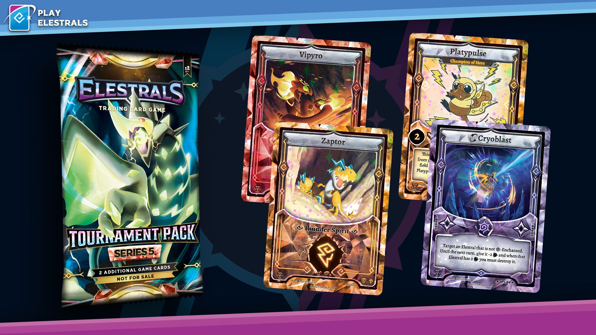 Receive Elestrals Tournament Pack: Series 5 at your Local Game Stores!